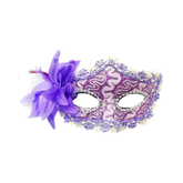 ANTIFAZ VENECIANO FLOR MORADO